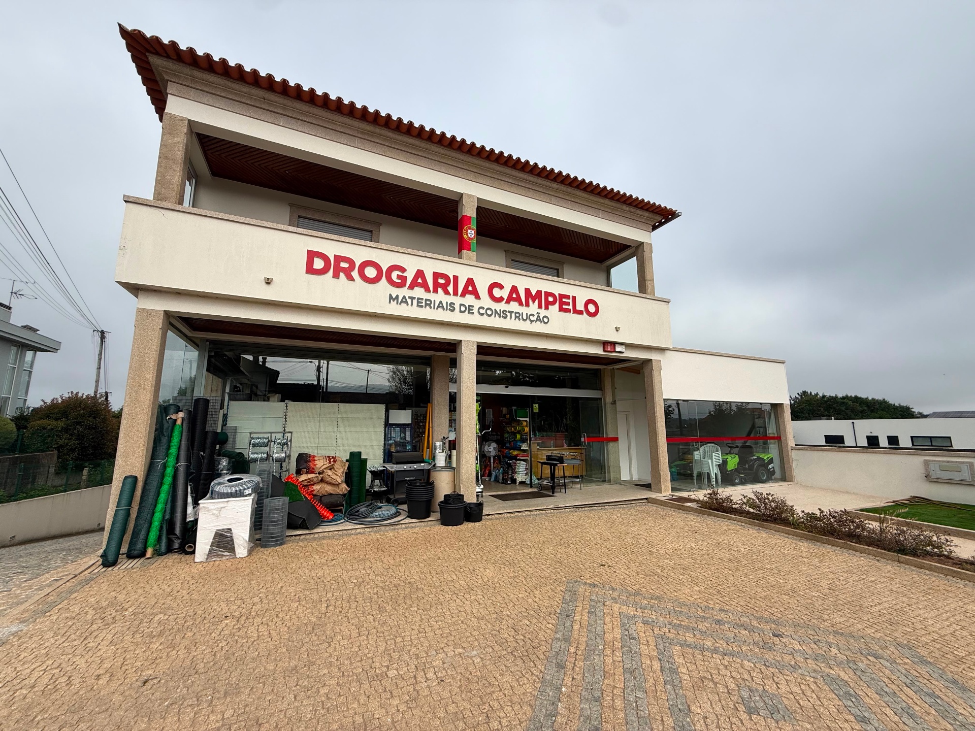Fachada da Drogaria Campelo